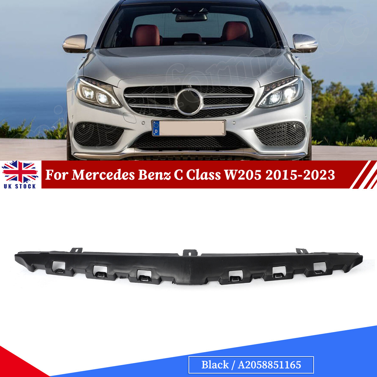 New Front Bumper Support Bracket A2058851165 for Mercedes C-Class W205
