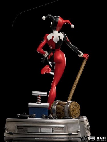 BATMAN ANIMATED 1992 STATUE HARLEY QUINN 20 cm IRON STUDIOS DISPO - Picture 4 of 9