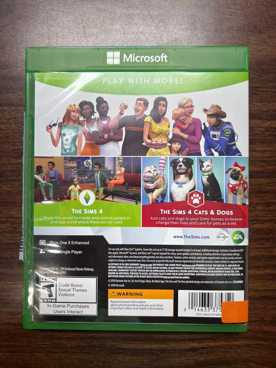 The Sims 4: Cats & Dogs Bundle, Electronic Arts, Xbox One