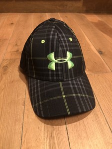 plaid under armour hat