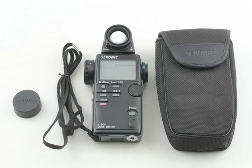 [MINT w/ Case] Sekonic L-508 Zoom Master Digital Light Exposure Meter From Japan