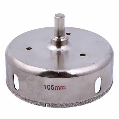 105 mm 4-1/8'' inch Diamond Hole Saw Granite Drill Bit Coated Masonry Drilling