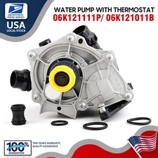 NEW  06K121111P Quality Water Pump With Thermostat For VW GOLF Passat 1.8T 2.0T
