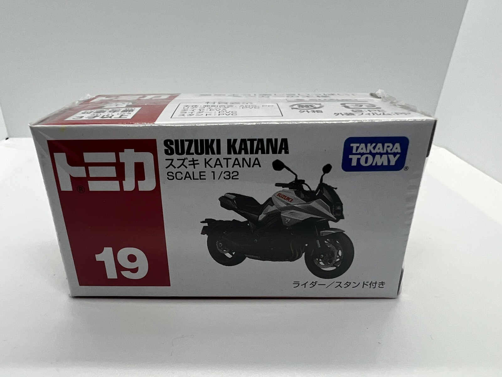 Tomica #19 1/32 Suzuki Katana Gift New Collect Model Car Tomy Diecast Takara