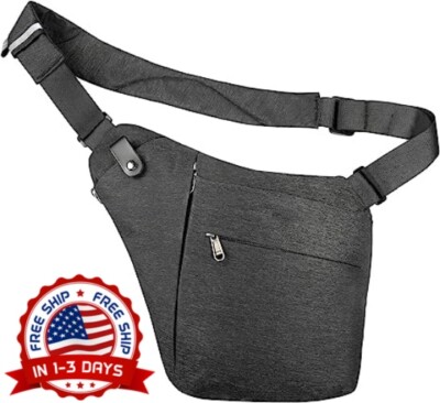 Bolso de Hombro Oxford Para Hombre Bolsa Cruzada De Pecho Moda De Viaje Teléfono