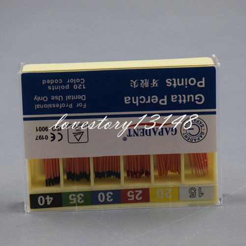 1 Box Professional Dental Use Gapadant Gutta Percha Points Endodontics #15-40 - Picture 3 of 12