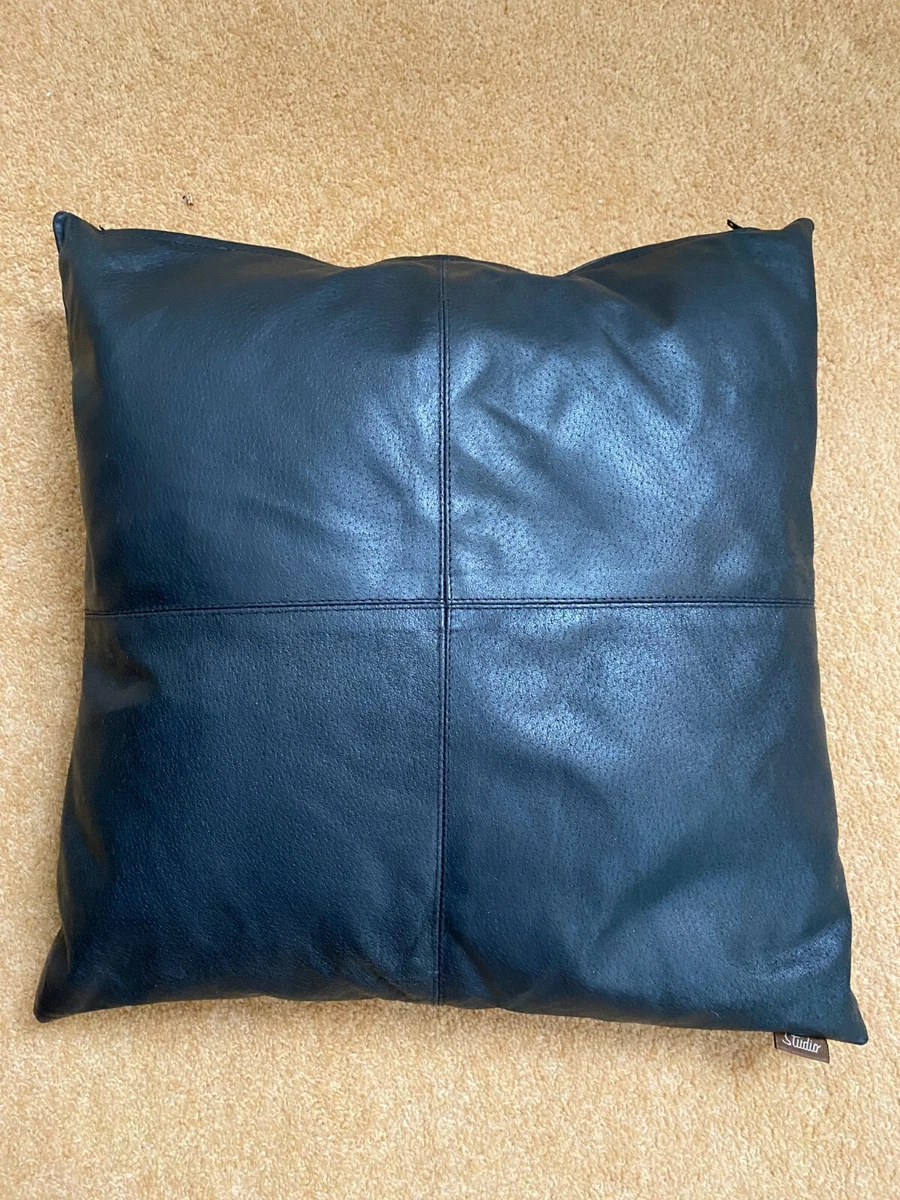 Genuine leather cushion covers 2025