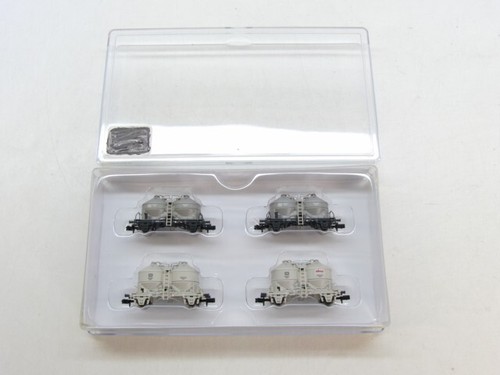 Minitrix N 15087 Silowagen-Set, DB, NEM, NEU in OVP #55833 | Condition: Gebraucht