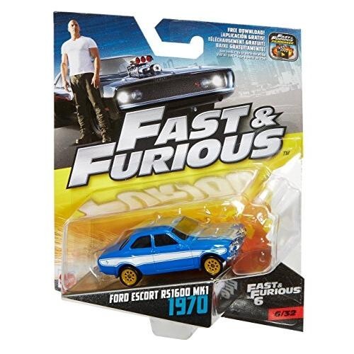 2016 Hot Wheels FAST FURIOUS 1970 Ford Escort RS1600 MK1 Blue