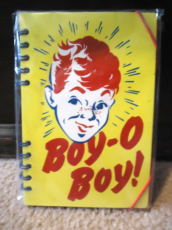 Sideshow USA blank journal, New, Boy-O-Boy pop culture, Diary, Planner, 80 pages