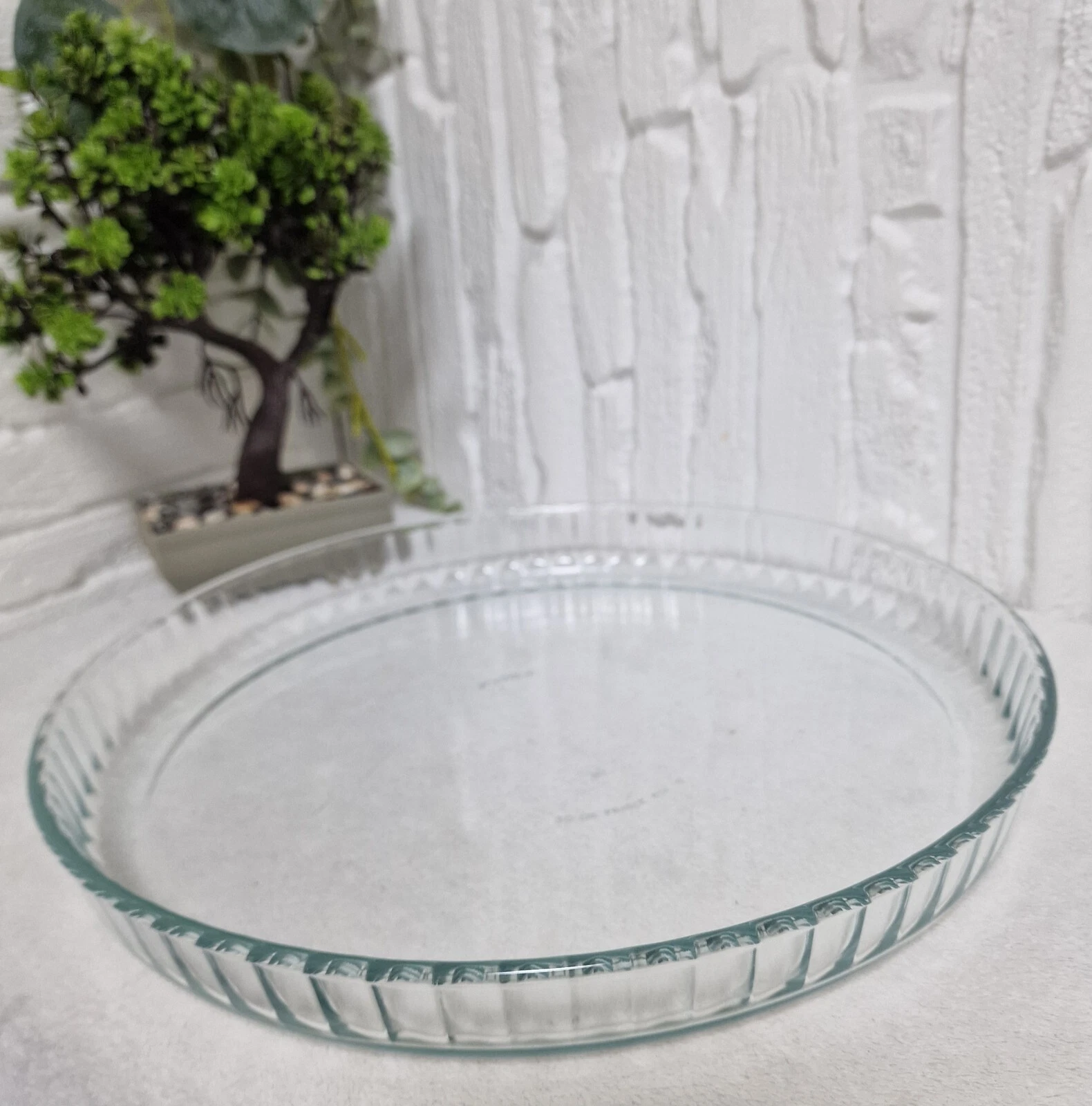Vintage PYREX 814 S Fluted Glass Tart/Pie Dish – 30 cm – Made in France Bakeware
Opens in a new wind