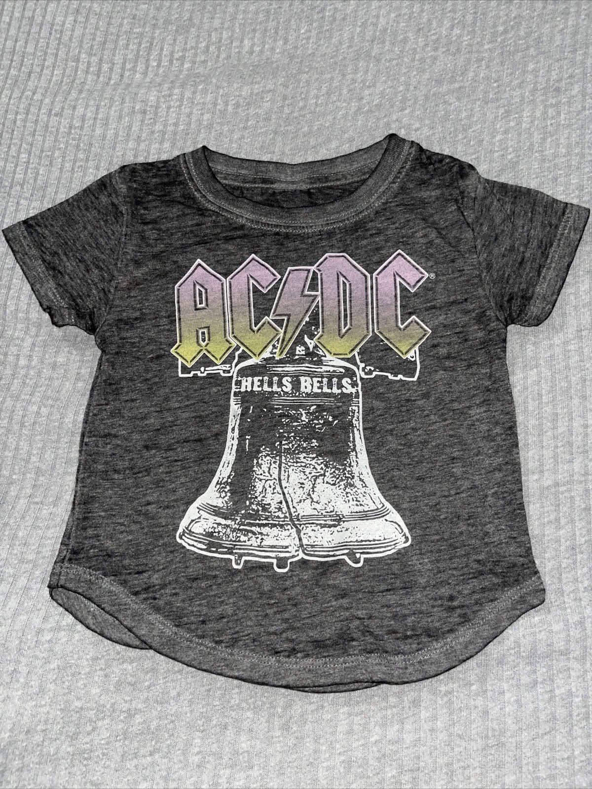 AC/DC Hells Bells Black 12M TODDLER Size AC DC shirt | eBay