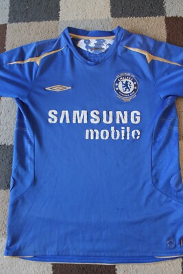 CHELSEA FC 'Umbro' Centenary HOME Shirt 2005 (Small) Adult VINTAGE