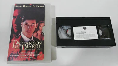 Stimmen con el diablo Keanu Reeves Al Pacino VHS Sammler Ausgabe Spanisch - Bild 1 von 3