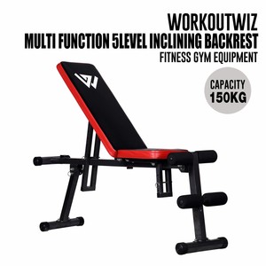 Adjustable Sit Up Bench Multi Function Inclining Backrest Fitness