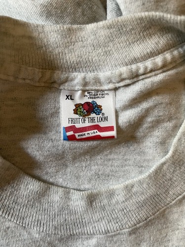 VTG Mr. Armchair Athlete XL Jim Benton 91 Single Stitch Shirt Fruit Of The Loom - Picture 4 of 8