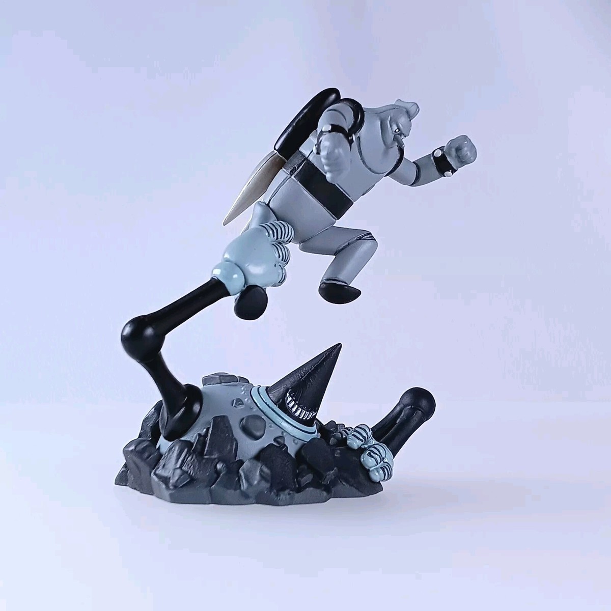 Gigantor VS Monster Time Slip Glico Figure Collection From