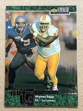 Warren Sapp 1997 Upper Deck Collector’s Choice “Turf champions” Holo
