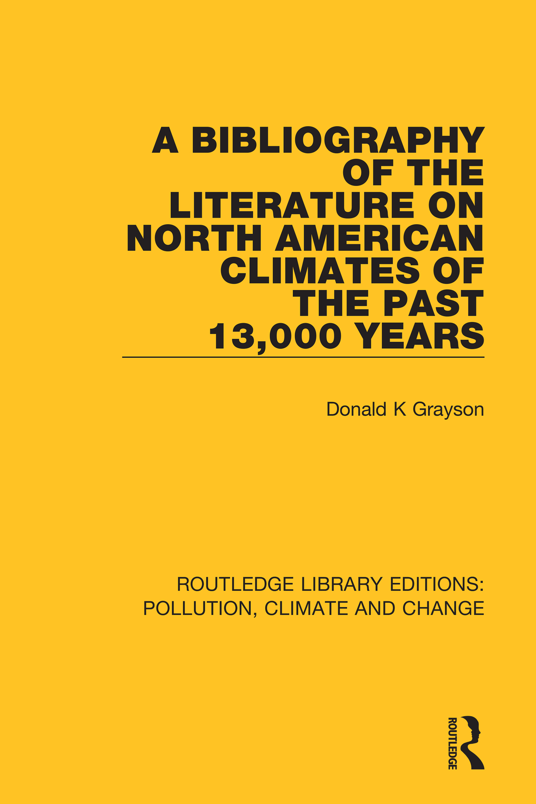 Bibliography of the Literature on North American Climates of the Past 13,000 ...