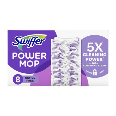  Multi-Surface Mopping Pad Refills for Floor Cleaning, 8 count