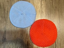 Janie and Jack Girls Set Of Berets, Size 2T To 3