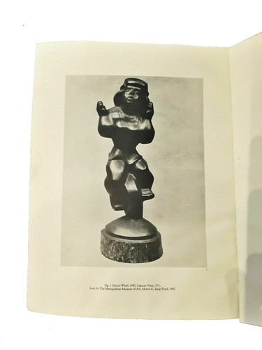 Chaim Gross, Ballerina on Unicycle, Hand-Carved Wood Sculpture, Ca. 1940s - Picture 12 of 12