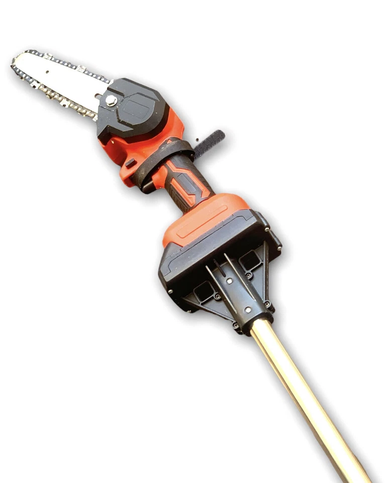 Motosega Troncarami Tagliarami Potatore a Batteria 48V Asta Telescopica 240CM - Immagine 3 di 4