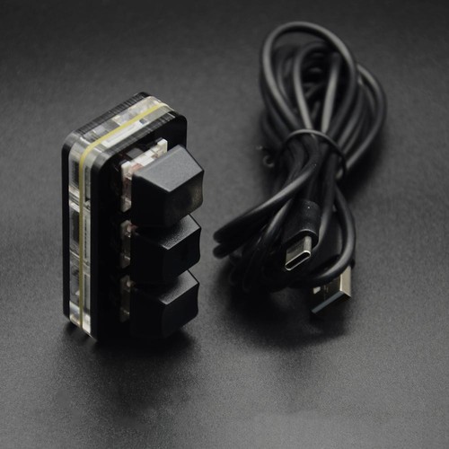 Keypad 3-key Mechanical Keyboard Custom Full-key Hot-swappable Button Tool Y0R7 - Bild 5 von 14