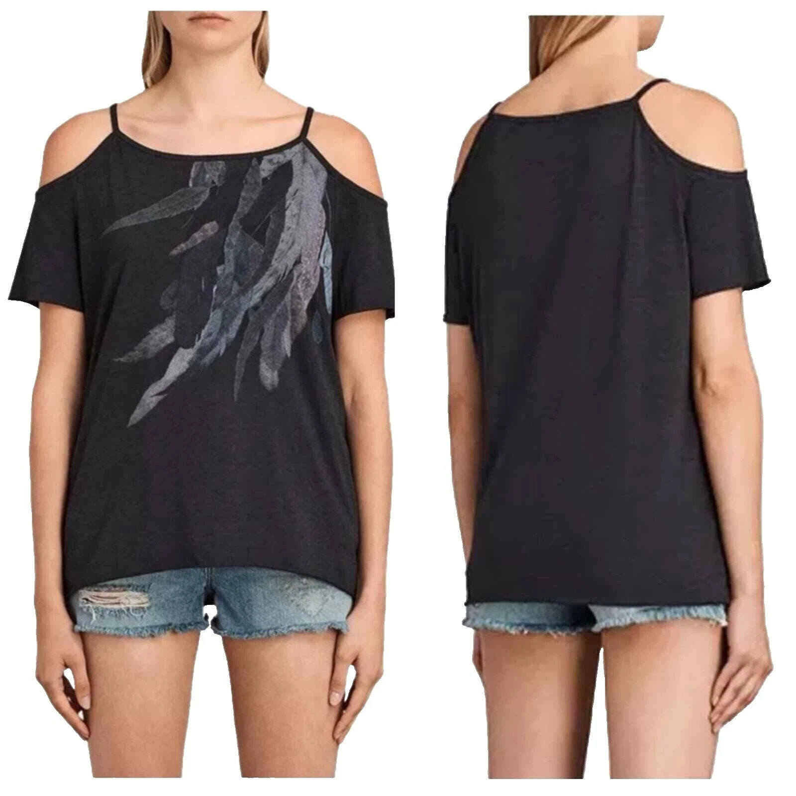 Готические топы из полиэстера для женщин