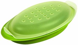 YOKO DESIGN 1106 CUIT-Vapeur, Silicone Platinium, Vert, 26 x 14 x 5,5 cm