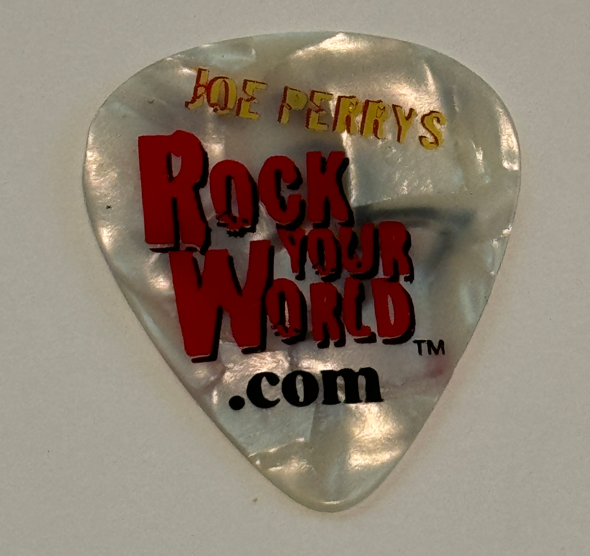Aerosmith エアロスミス Joe Perry ラスベガス ギターピック Aerosmith Joe Perry Guitar Pick 2002 Rock Your World
