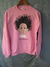 NOS 90's Size Large Pink Jerzees "RELAX" Sweatshirt NWT