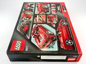 New Sealed LEGO Racers: Ferrari 430 Spider 1:17 (8671) slightly damaged box