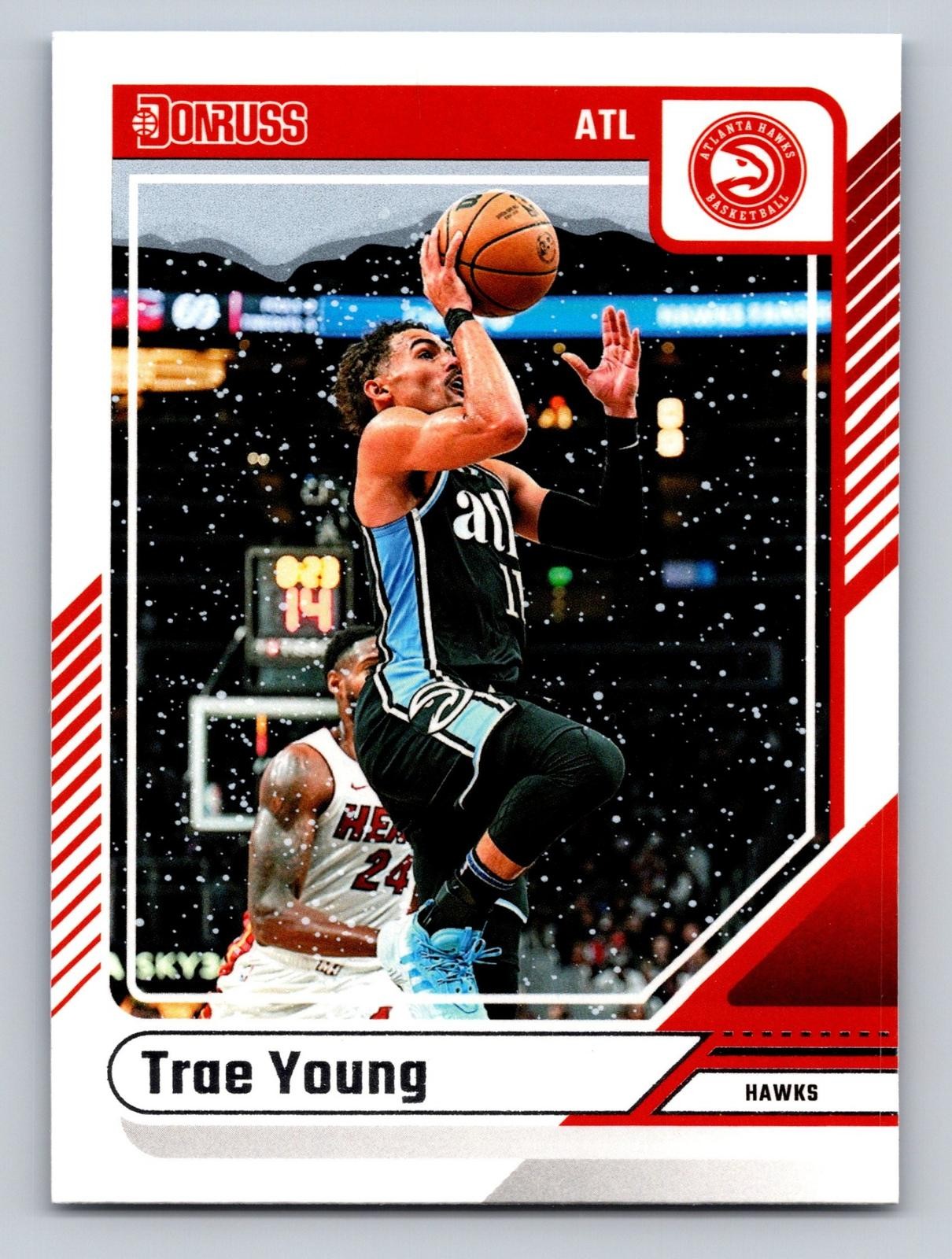 Trae Young 2024-25 Donruss #93 Hawks Save50%Buy8
