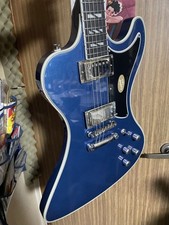 Guitarra Eléctrica Personalizada Epiphone Futura RD Twilight Shift Trastes de Acero Inoxidable