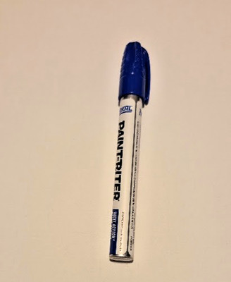 Markal Paint-Riter Liquid Paint Marker (Blue)