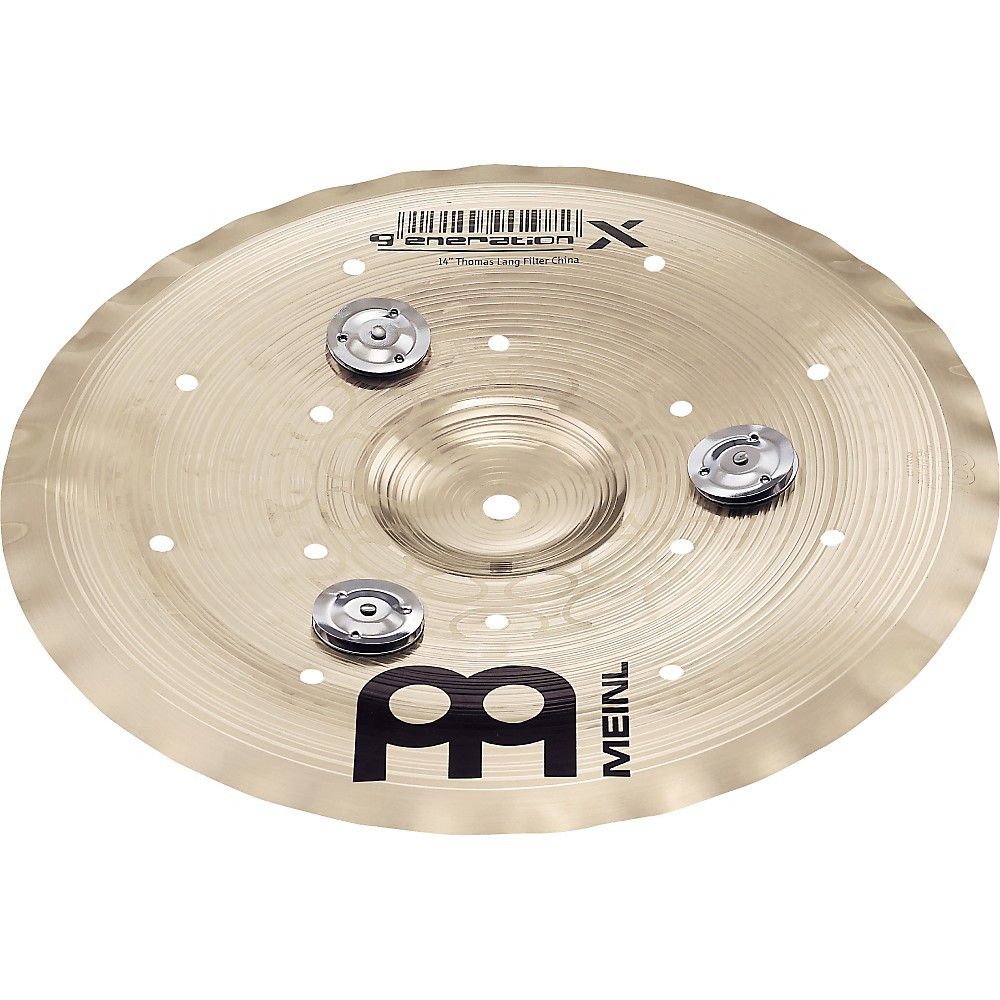 MEINL Generation X Filter China Effects Cymbal with Jingles 14 in 19990₽