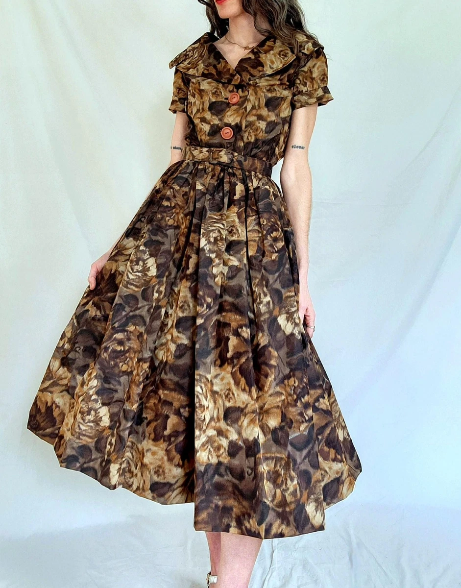 1940s 100% Silk Vintage Dresses for Women for sale | eBay