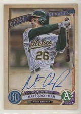 2019 Topps Gypsy Queen Auto Matt Chapman #GQA-MC Auto fl4