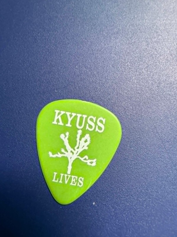 ((( KYUSS / QUEENS STONEAGE ))) guitar pick ((( VERY RARE ))) #3