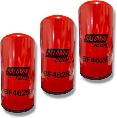 BF46263 Spin-On Fuel Filter Replaces 5526400, FF63041NN (Pack of 3)