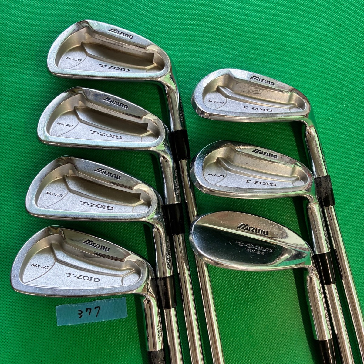 ダイソン Mizuno T-ZOID MX-23 Iron Set 7pcs 5-Pw,Sw Flex Stiff N.S.Pro 950GH