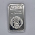 APMEX Silver Bar 1  Troy Ounce .999 Fine Silver