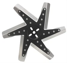 Derale Hi Stainless Steel Flex Fan Counterclockwise Rotation 15" Dia 19315