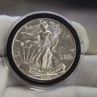 1996  US Silver Eagle $1 Nice Unc Better Year Dings