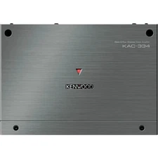 Kenwood - Class D Bridgeable Multichannel Amplifier with Variable Crossovers