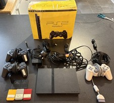 Sony PlayStation 2 PS2 Slim Console Black Inc. HDMI converter