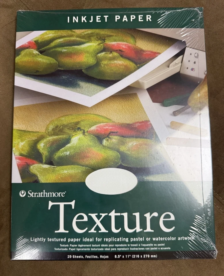 Inkjet Texture Printer Paper 25 Pack Strathmore Paper - Image 2 of 3