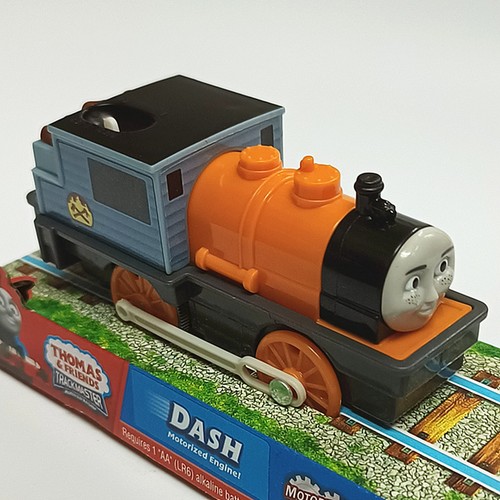 Box Trackmaster Thomas & Friends Motorized Train -Bash Dash Head - Picture 10 of 14