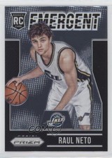 2015-16 Panini Prizm Emergent Raul Neto #7 3h6